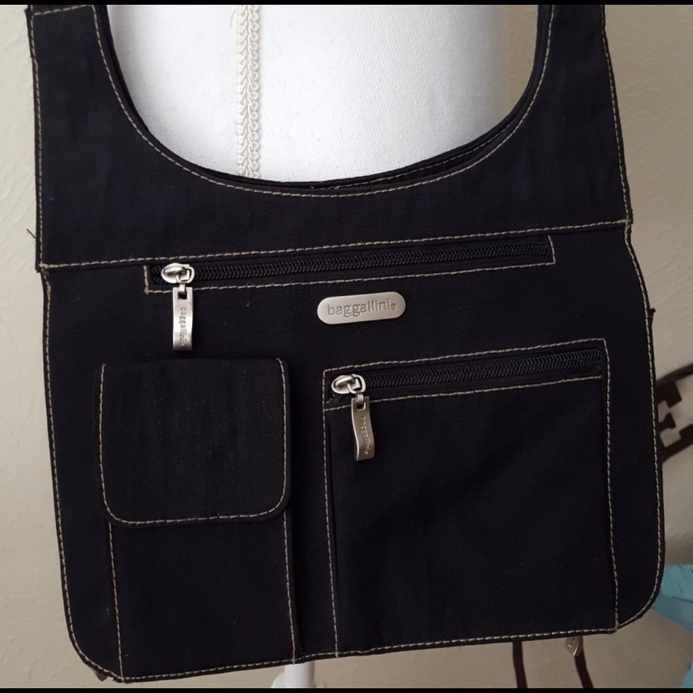 Baggallini City Bagg Crinkle Nylon